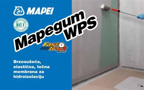 Aplikácia hydroizolačnej stierky Mapegum WPS