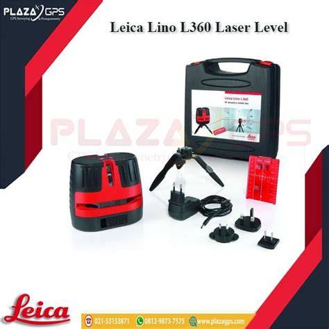 Obsah balenia Leica Lino L360 vrátane kufra a príslušenstva