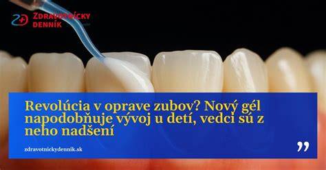 Molekulárna štruktúra hydroxyapatitu a jeho ukladanie na zubnú sklovinu