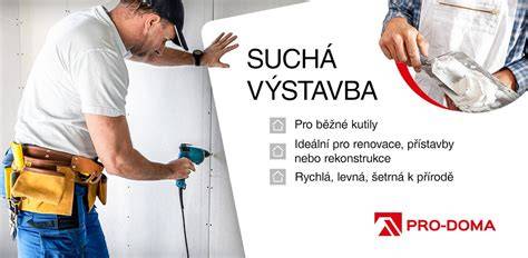 Výhody sadrokartónovej suchej výstavby