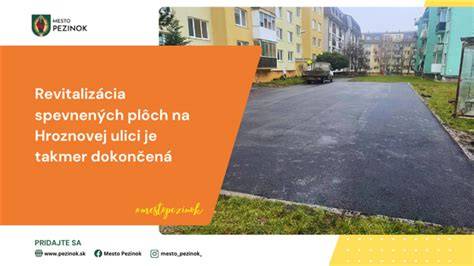 Schéma komplexného riešenia spevnených plôch