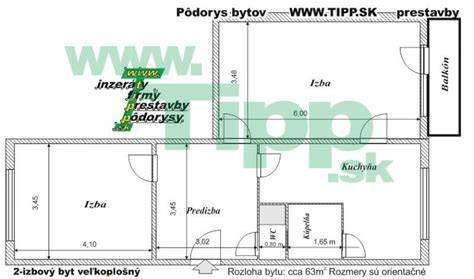 Pôdorys bytu s navrhovanou sadrokartónovou priečkou