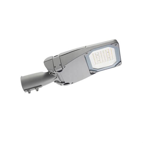 Moderná LED pouličná lampa v obci
