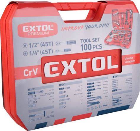 Sortiment náradia Extol Premium
