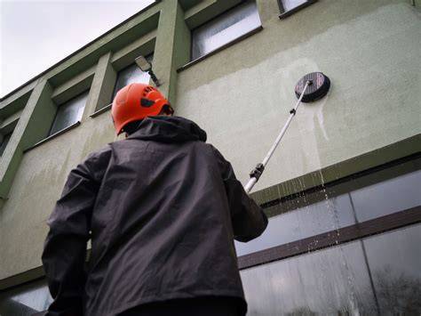 Ukážka drevoplastovej fasády