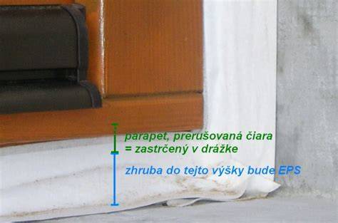 Tepelný most v oblasti sokla