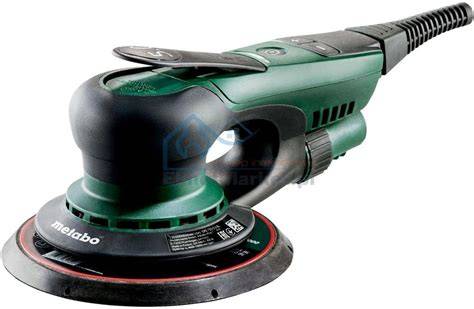 Detailný pohľad na excentrickú brúsku Metabo SXE 150-5.0 BL SET