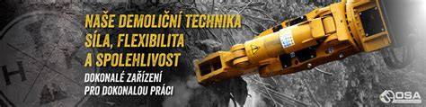 Logo spoločnosti Indeco a rôzne typy hydraulických kladív