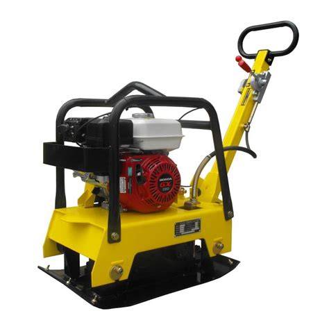 Hydraulická vibračná platňa (kompaktor) Indeco v akcii