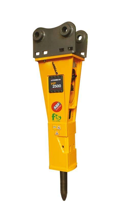 Technické špecifikácie hydraulického kladiva Indeco HP18000