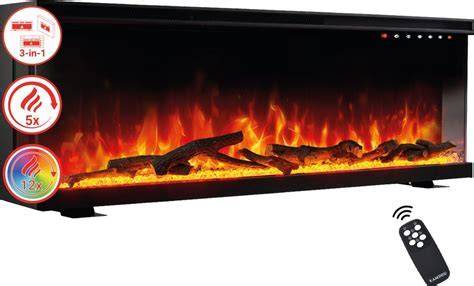porovnanie LED a 3D efektu plameňov v elektrických krboch