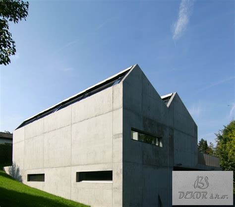 Architektonické využitie pohľadového betónu