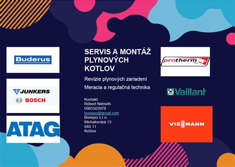 Logo kompilácia hlavných výrobcov plynových kotlov