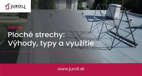 Rôzne typy svetlíkov pre ploché strechy