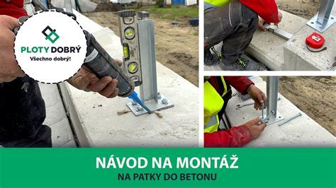 Príklad chemickej kotvy pre montáž pätky