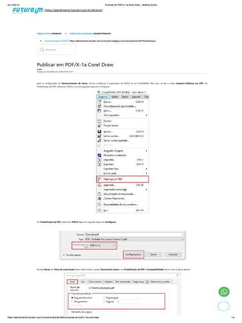 Nastavenia exportu do PDF/X-1a v CorelDRAW