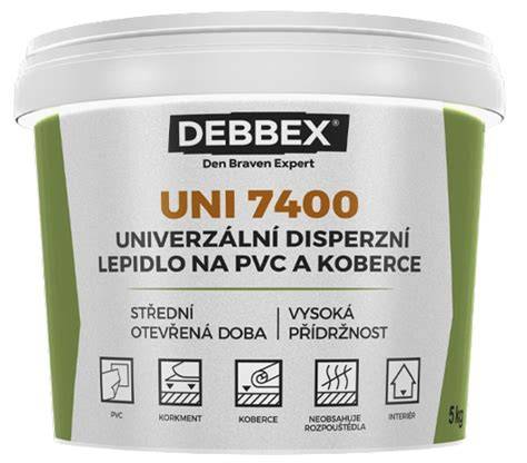 Aplikácia lepidla na PVC panel