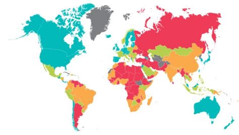 Mapa distribúcie produktov Protherm vo svete