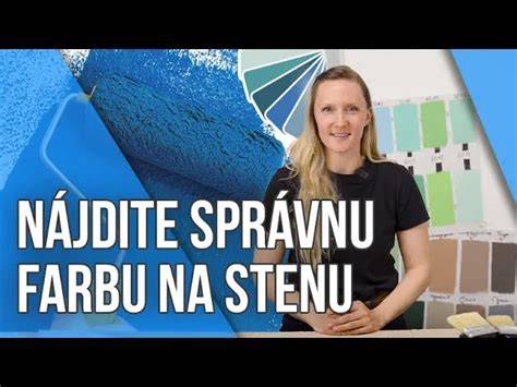 Vizualizácia správnej aplikácie umývateľnej farby