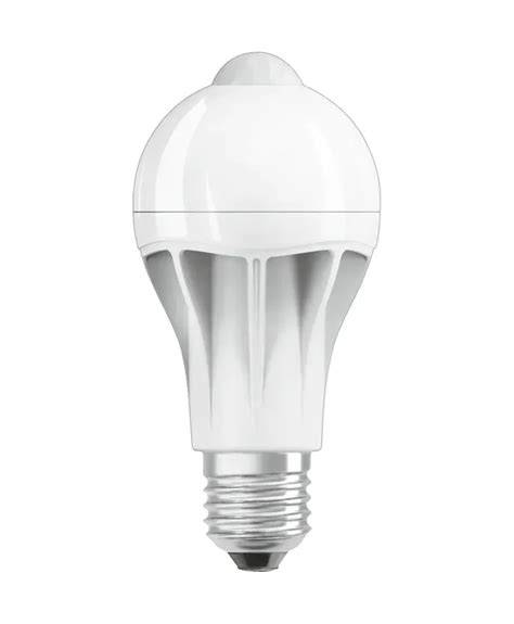 LED žiarovka a pohybový senzor