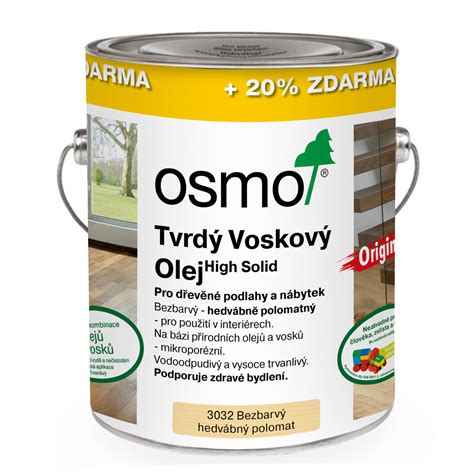 OSMO Tvrdý voskový olej a jeho aplikácia