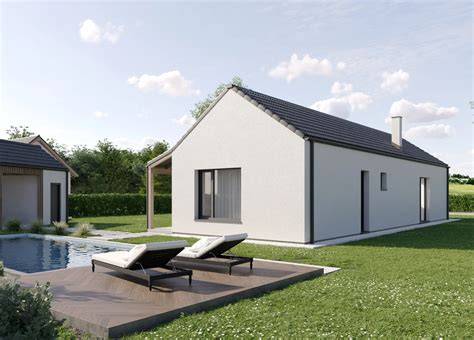 Bungalov s prvkami protipožiarnej ochrany