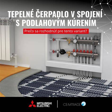 Tepelné čerpadlo a podlahové kúrenie