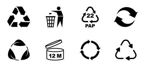 Symbol recyklácie a prírodných materiálov