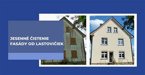 Údržba a čistenie fasády