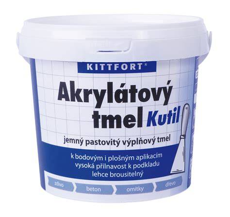 Akrylátový tmel - rôzne aplikácie