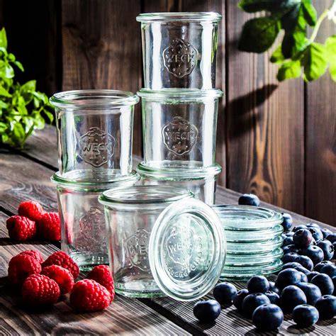 Produktová fotografia: WECK zavárací pohár 165ml s príslušenstvom