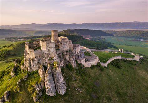 Spišský hrad z vtáčej perspektívy