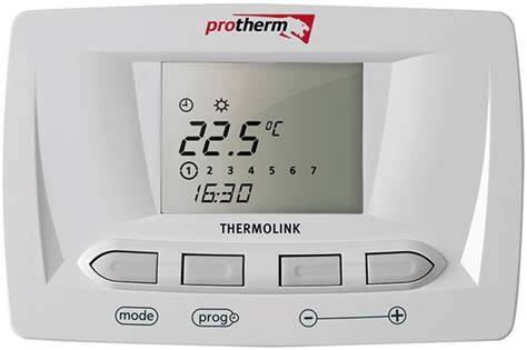 Schéma zapojenia eBus termostatu Protherm Thermolink k elektrokotlu Protherm Ray