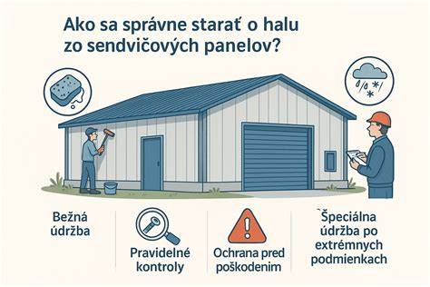 Kontrola a údržba fasádnych sendvičových panelov